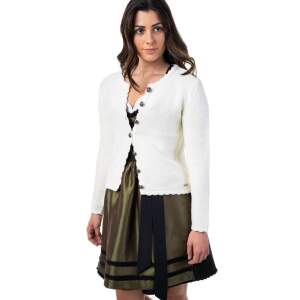 JACKE - TRACHTENJACKE DAMEN  WEISS TRACHTL 34