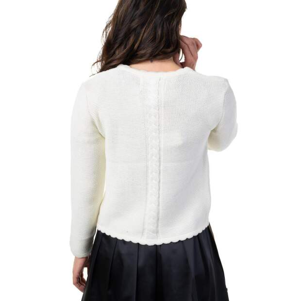 JACKE - TRACHTENJACKE DAMEN  WEISS TRACHTL 38