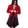 JACKE - TRACHTENJACKE DAMEN IN ROT (001) 34