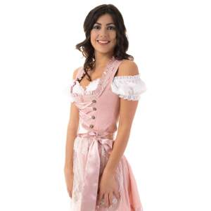 DIRNDL TRACHTENKLEID DAMEN NICOLE  3.TLG Rosa 34