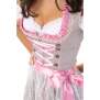 DIRNDL TRACHTENKLEID DAMEN NICOLE  3.TLG Grau 38