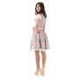 DIRNDL TRACHTENKLEID DAMEN NICOLE  3.TLG Grau 42