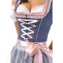 DIRNDL TRACHTENKLEID DAMEN NICOLE  3.TLG Blau 34