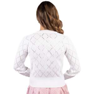 TRACHTENJACKE JACKE IN WEISS PAULA