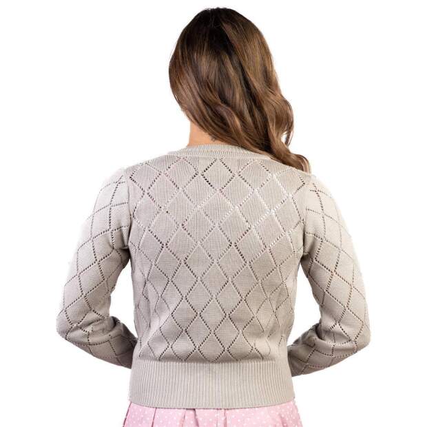 TRACHTENJACKE JACKE IN GRAU PAULA 36