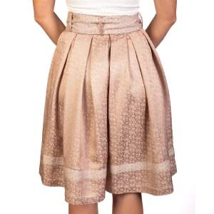 DAMEN FALTENROCK LENA Champagner 34