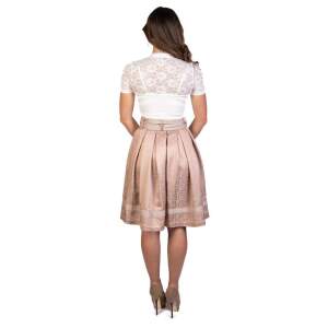 DAMEN FALTENROCK LENA Champagner 40