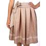 DAMEN FALTENROCK LENA Champagner 42