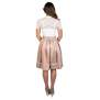 DAMEN FALTENROCK LENA Champagner 42
