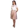 DAMEN FALTENROCK LENA Champagner 42
