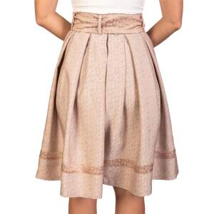 DAMEN FALTENROCK LENA Creme  44