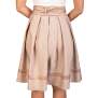 DAMEN FALTENROCK LENA Creme  44