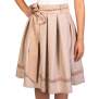 DAMEN FALTENROCK LENA Creme  44