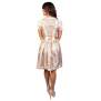 EMELY Dirndl Trachtenkleid Damen 2:TLG Natur/Weiß 46