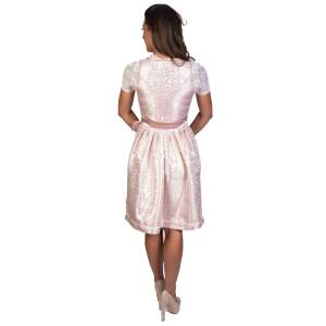 EMELY Dirndl Trachtenkleid Damen 2:TLG Rosa 36