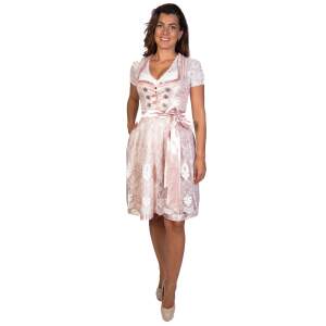 EMELY Dirndl Trachtenkleid Damen 2:TLG Rosa 36
