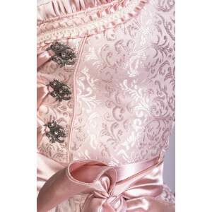 EMELY Dirndl Trachtenkleid Damen 2:TLG Rosa 36