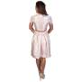 EMELY Dirndl Trachtenkleid Damen 2:TLG Rosa 36