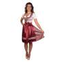 Trachtl Midi Dirndl Kerstin Bordeaux 44