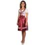 Trachtl Midi Dirndl Kerstin Bordeaux 44