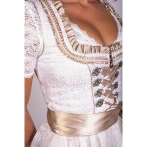 Trachtl Beatrice IN Weiss/Gold 2.TLG