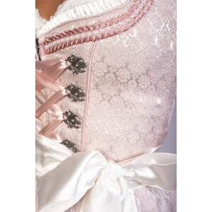 Susi Trachtenkleid ROSA/WEISS 2.TLG