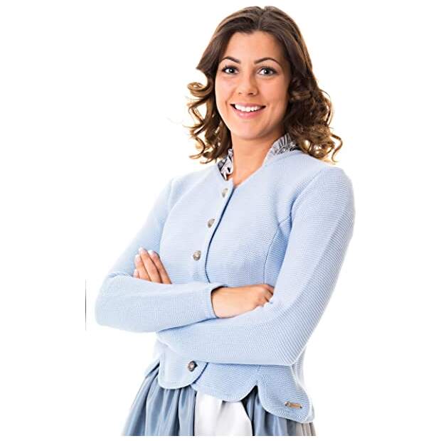 Trachtl Jacke - Trachtenjacke Damen in Hellblau