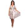 Trachtl - Midi Dirndl Alissa 2.Tlg Khaki/Rosa 36