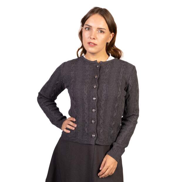 Trachtl Marie Jacke - Trachtenjacke Damen 44 Anthrazit