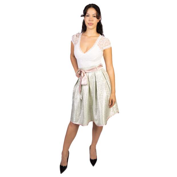Trachtl Magdalena Trachtenrock  Mint/Rosa 44