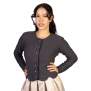 Trachtl Jacke -  Strickjacke 44 Anthrazit