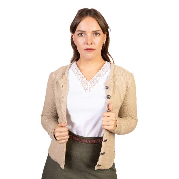 Jacke - Trachtenjacke Damen Mona 34 Beige