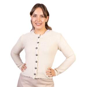 Jacke - Trachtenjacke Damen Mona 42 Taupe