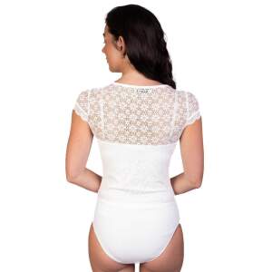 Trachtl -Amanda Trachtenbody Spitzenbluse 42