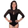 Trachtl - HELENE Damen Dirndlbody schwarz 36