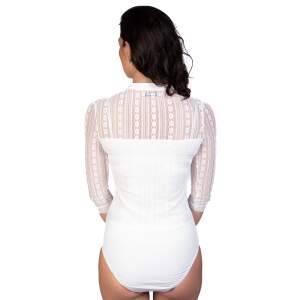 Trachtl - HELENE  Damen Dirndlbody weiss 34