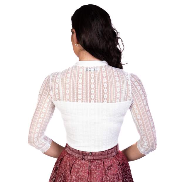 Trachtl - HELENE  Damen Dirndlbody weiss 44
