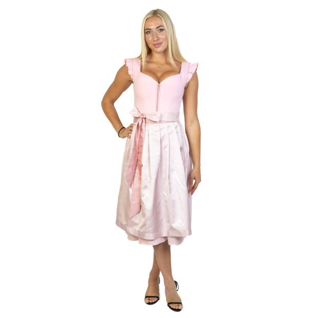 Trachtl -Trachtenkleid Anneli 36 Rosa/Puderrosa