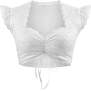 Trachtl Stella Dirndlbluse Spitzenbluse 36