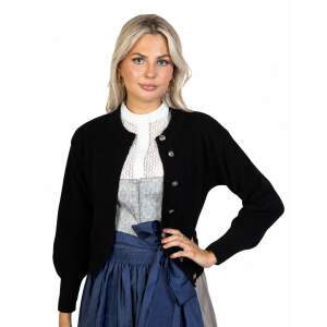 Venezia Trachtenjacke Schwarz Oversize
