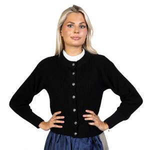 Venezia Trachtenjacke Schwarz Oversize