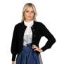 Venezia Trachtenjacke Schwarz Oversize